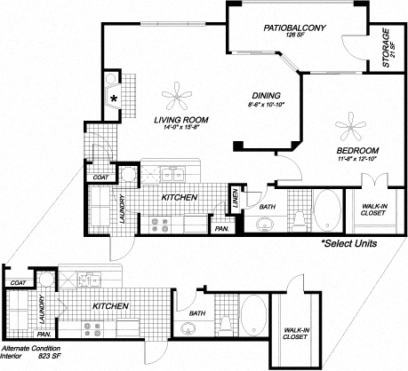 Suite A Floorplan